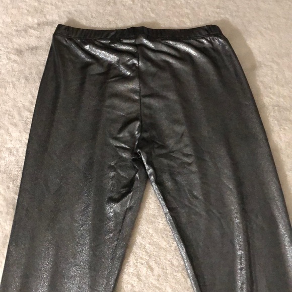NWT Forever 21 Girls Metallic Light Weight Legging - Picture 5 of 11